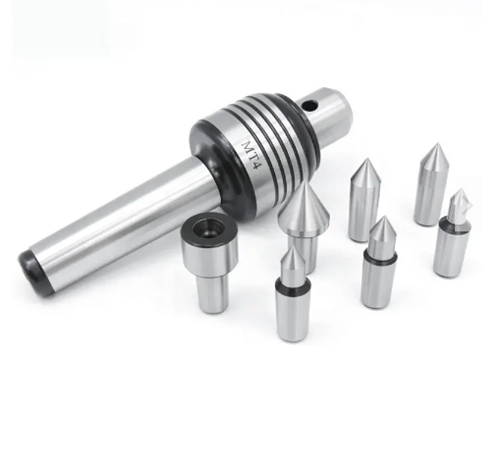 Set Pusat Langsung Morse Lathe Dengan Petua Antara Boleh Tukar